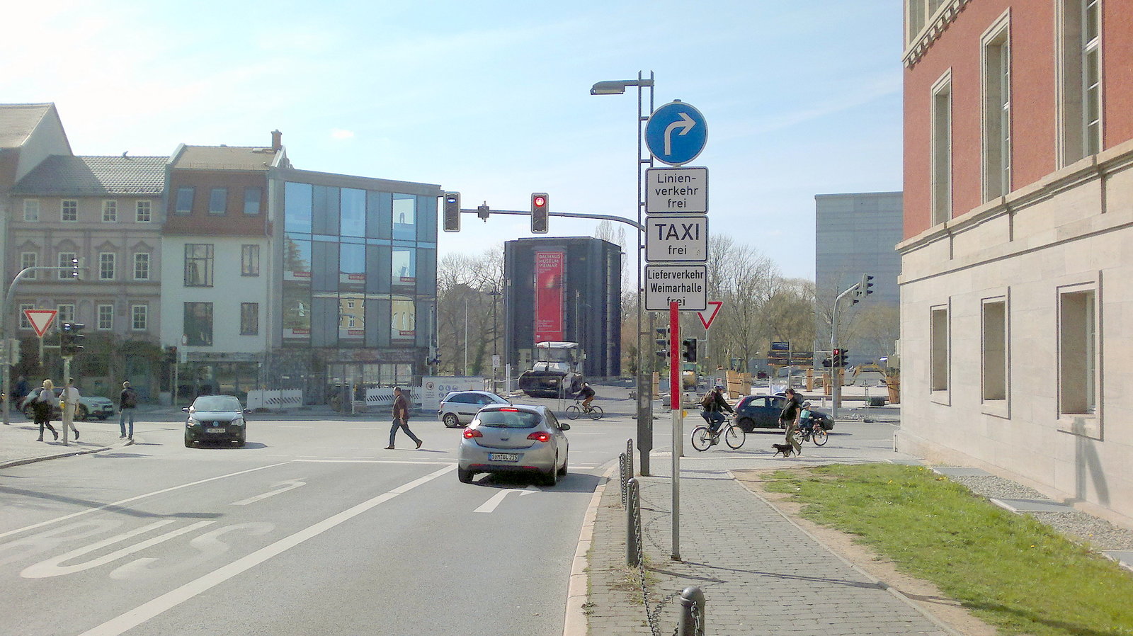 Friedensstraße (Milchbarkreuzung), Bild: Andreas Grünwald