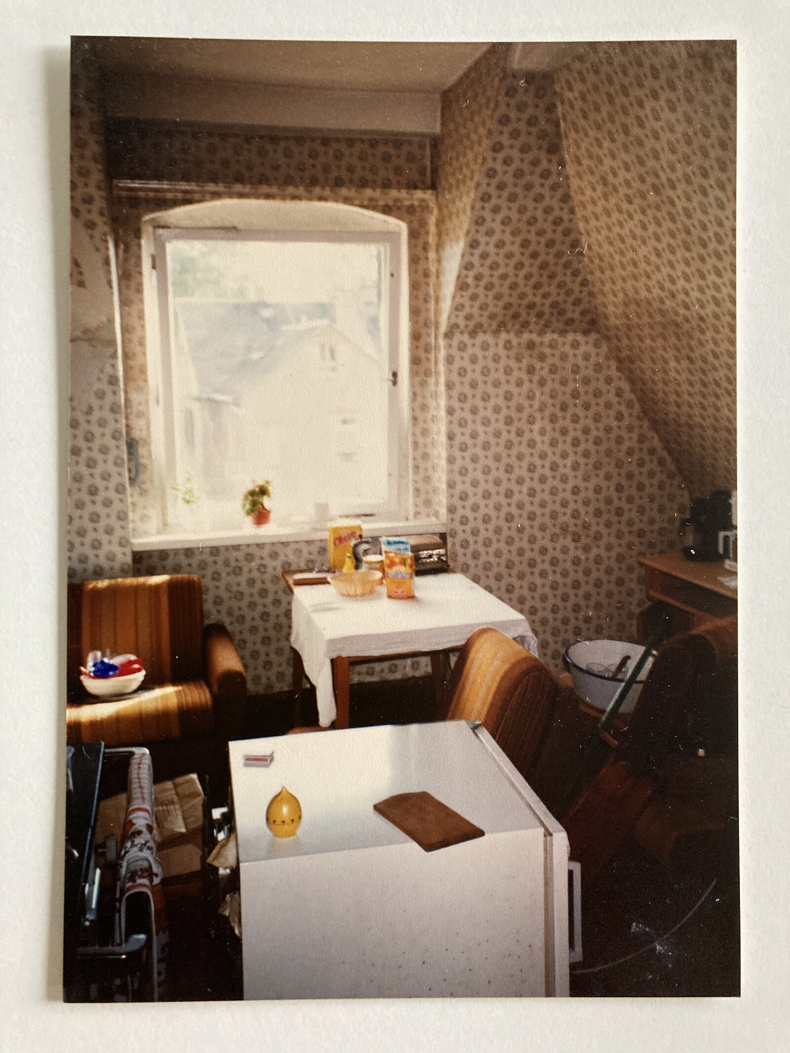Küche in der WG Breitscheidt-Straße 29, 1994/1995, Bild: Martin Kohlhaas